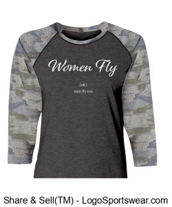 Women Fly - Ladies Design Zoom